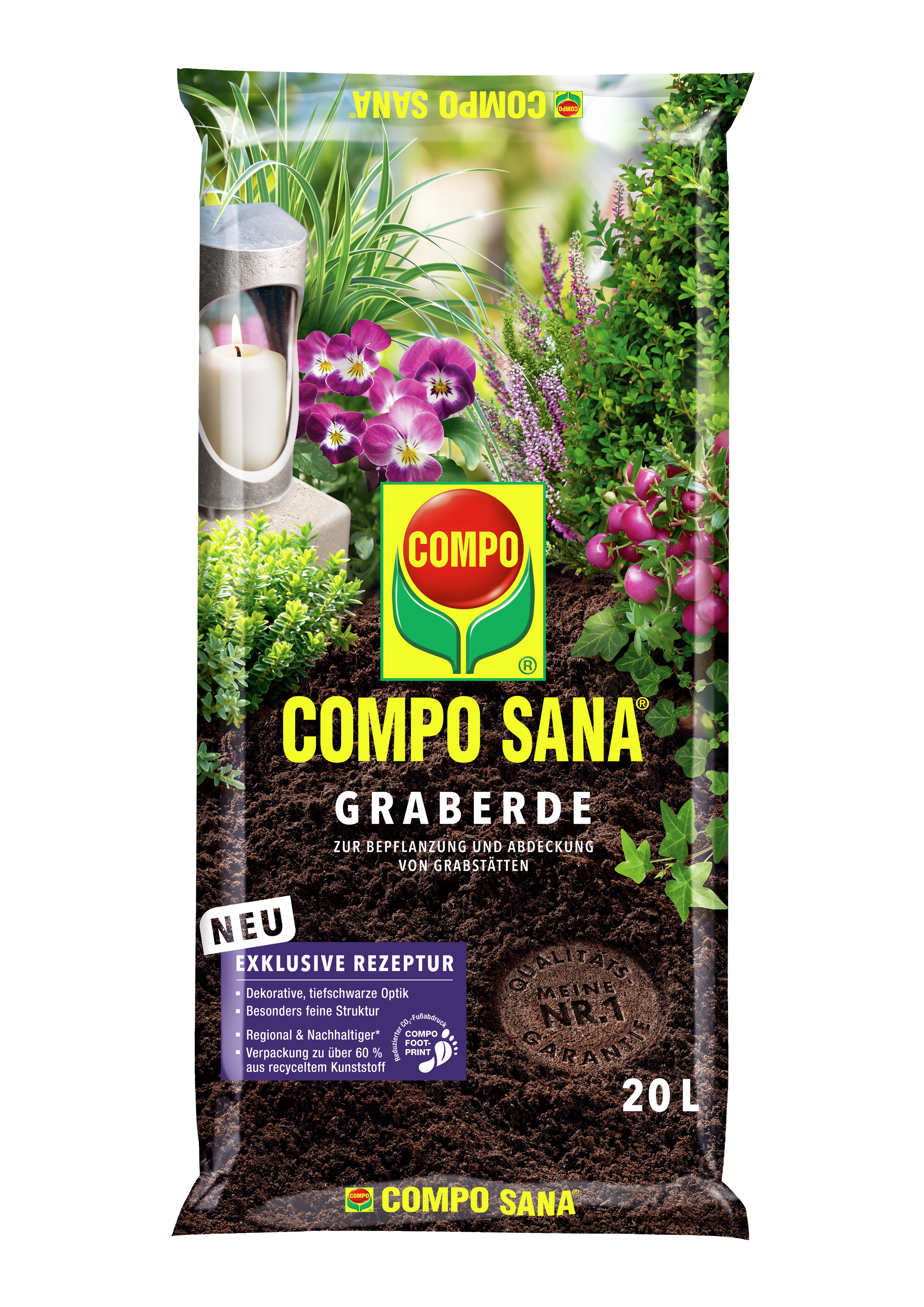 COMPO COMPO SANA Graberde 20l Compo PALETTEN-VE